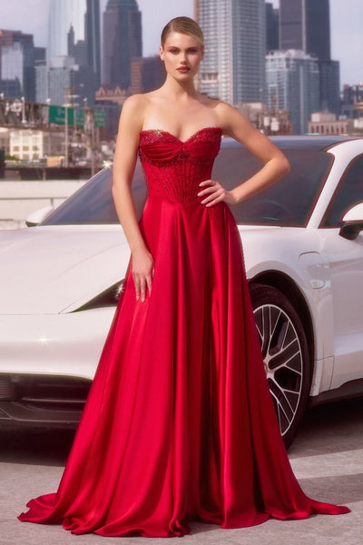 formal black dress in store Amoris T102 Prom Dress - Black main image 1